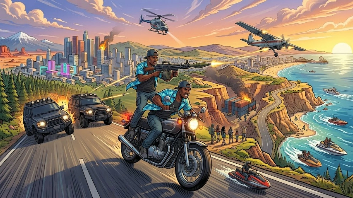 Action Missions in Quenq Vice City